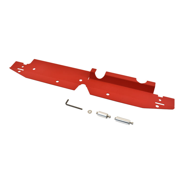 Red Powder Coated Aluminium Radiator Shroud to suit 2008-2014 WRX & STi