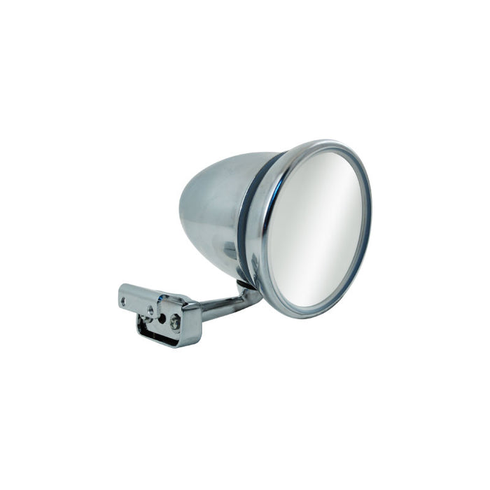 Chrome Bullet Door Mount Peep Mirror