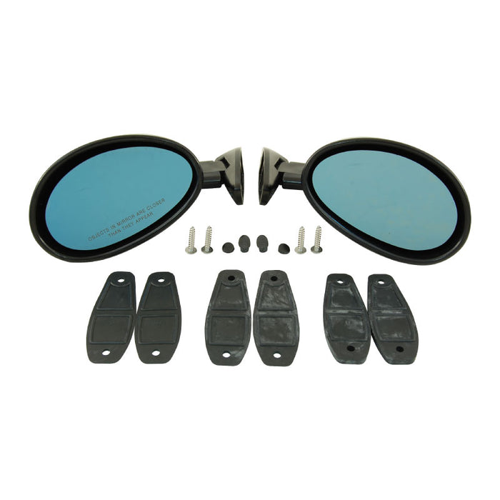 California Classic Style Door Mirror Set