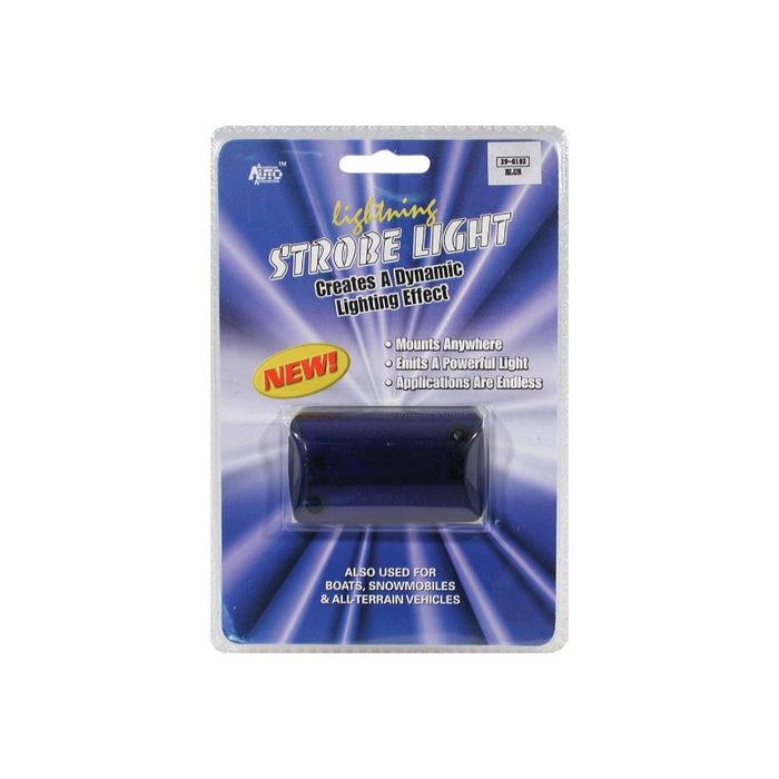 Lightning Strobe Light Rectangular, Blue