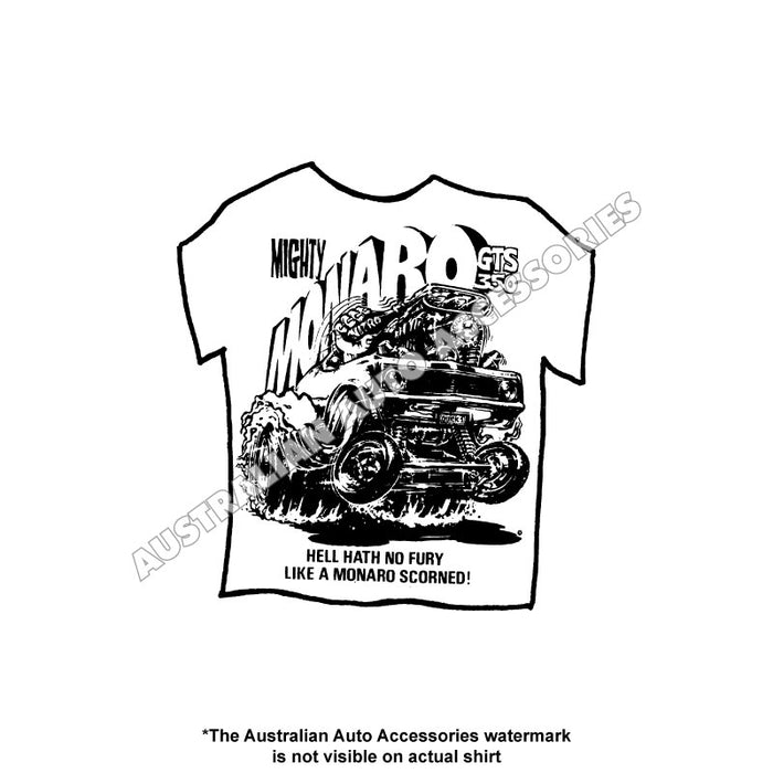 Mighty Monaro Ed "Big Daddy" Roth Monster White T-Shirt Large