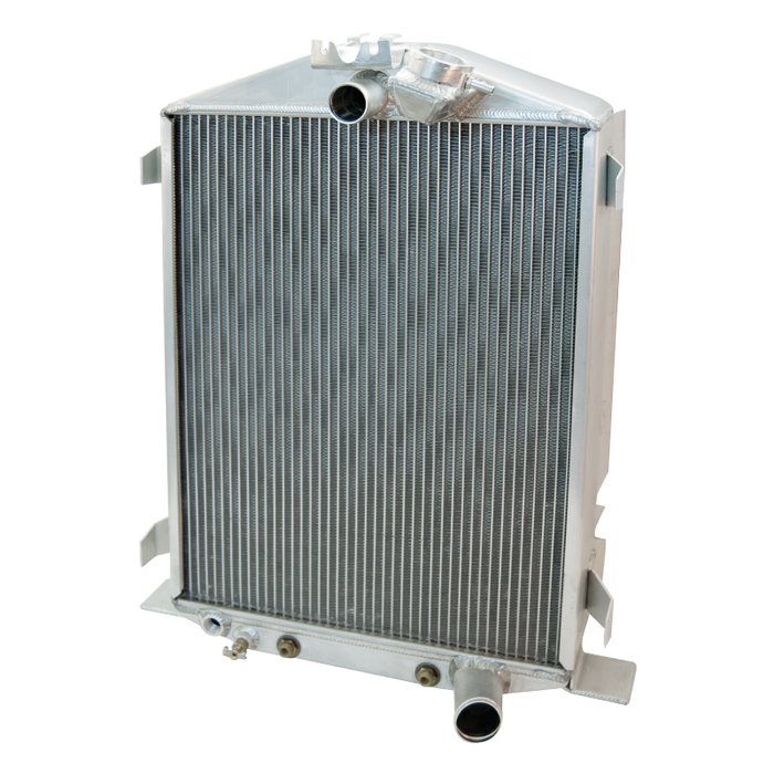 Highboy Radiators Cal Custom 1932 Ford Hi-Boy Aluminium Radiator Suit SBC Motor, Small B ...