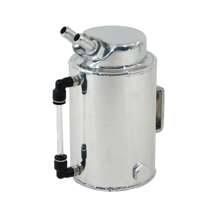 Cal Custom 1 Litre Round Aluminium Oil Catch Tank