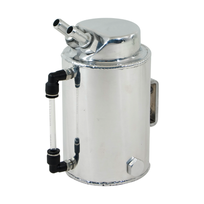 Cal Custom 2 Litre Round Aluminium Oil Catch Tank