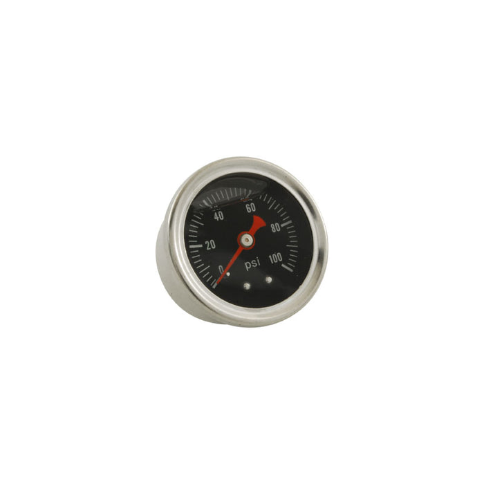 EFI Fuel Pressure Gauge 1-1/2" Liquid Filled 1/8" NPT Thread 0-100Psi