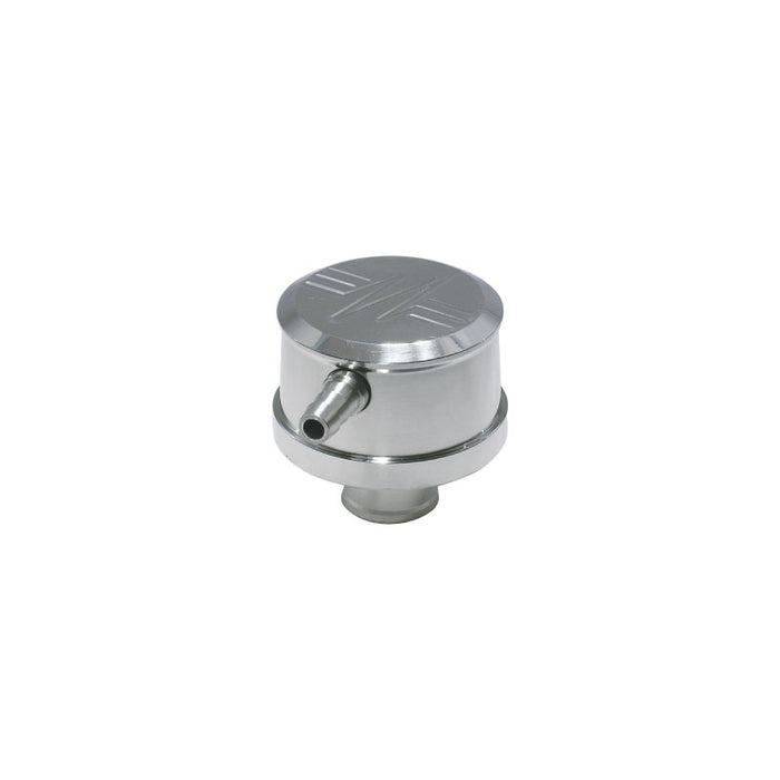 Cal Custom Polished Aluminium Push-In Breather Cap With PCV Flash Design