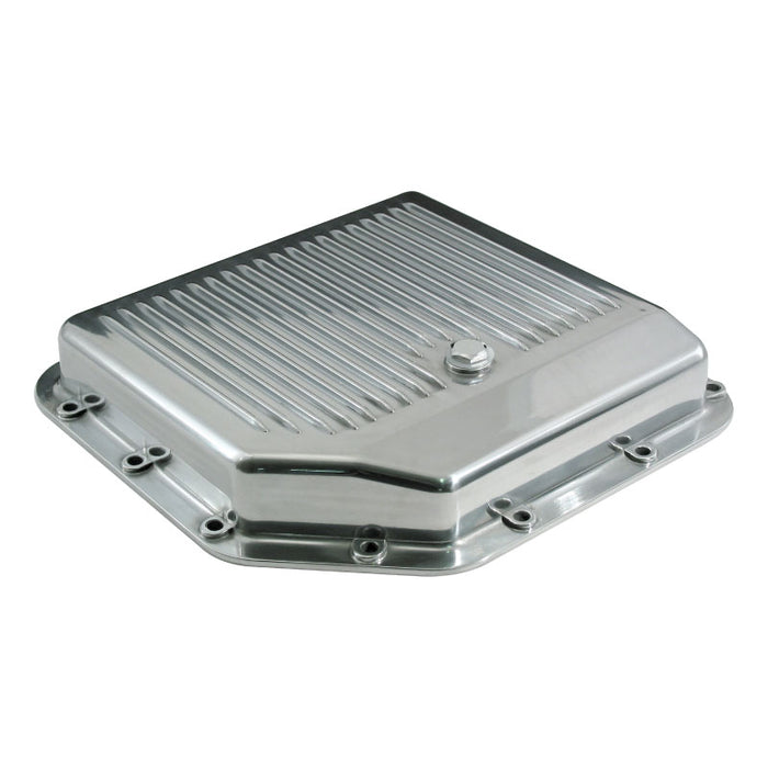 TH350 Automatic Transmission Pan Polished Finned Aluminium