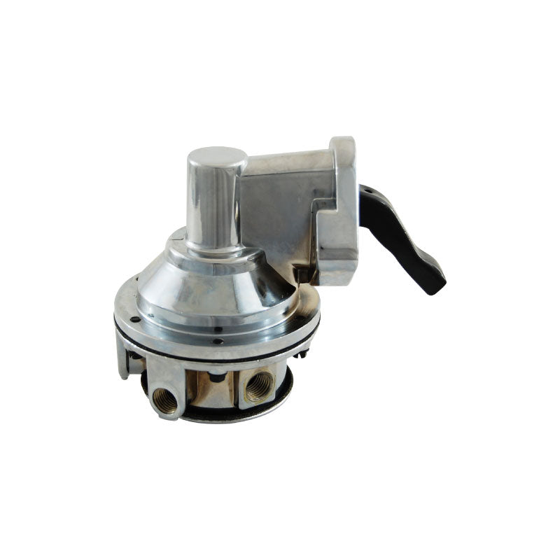 Big Block Chevy Chrome Mechanical Fuel Pump – 80 GPH, 8 PSI – BBC 366/396/402/427/454