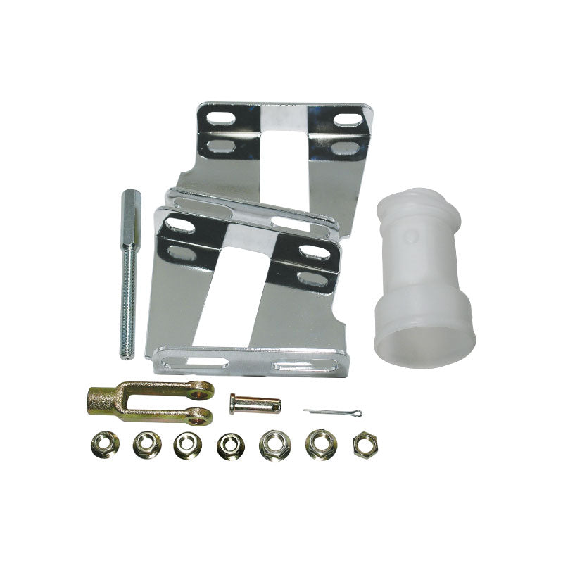 Chrome Brake Booster Mounting Bracket, Suits 7" or 8" Booster Australian Auto