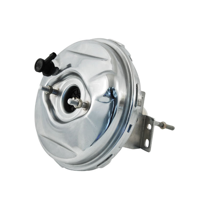 Chrome 9" Single Diaphragm Power Brake Booster, OEM Style