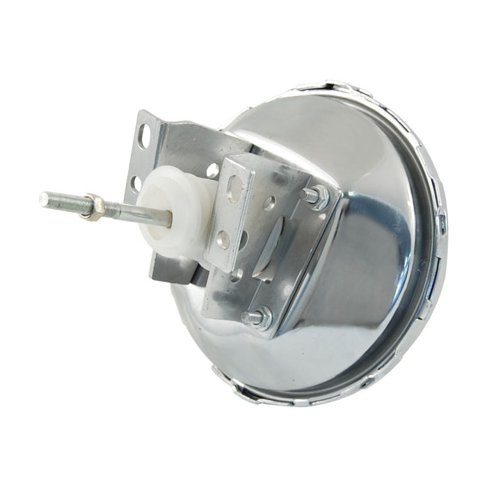 Chrome 9" Single Diaphragm Power Brake Booster, OEM Style