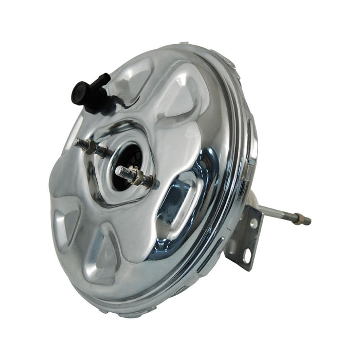 Chrome 11" Single Diaphragm Power Brake Booster, Delco OEM Style 1967-74