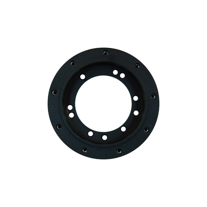 Black 9 Hole Steering Wheel Adaptor to suit 5 or 6 Hole Steering Hub/Boss