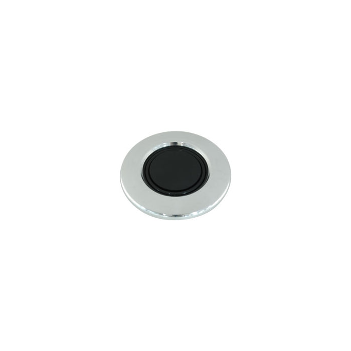 Cal Custom Horn Button Without Bolt Holes Polished Aluminium, Suits 6 Bolt Wheels