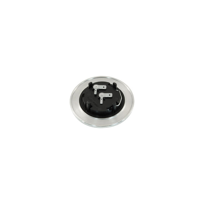 Cal Custom Horn Button Without Bolt Holes Polished Aluminium, Suits 6 Bolt Wheels