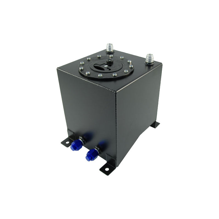 10 Litre / 2.5 Gallon Fuel Cell Black Powder Coated Aluminium