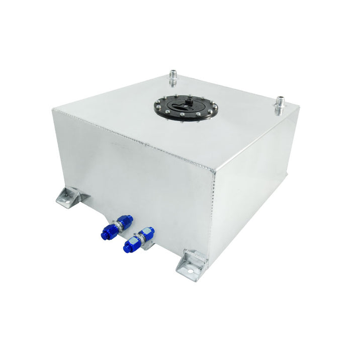 Cal Custom 40 Litre / 10 Gallon Fuel Cell Polished Aluminium