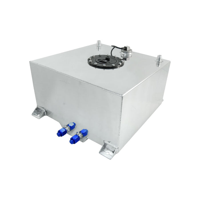 Cal Custom 40 Litre / 10 Gallon Fuel Cell With Sender Polished Aluminium