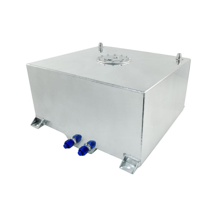 60 Litre / 15 Gallon Fuel Cell Polished 3mm Aluminium with Billet Cap