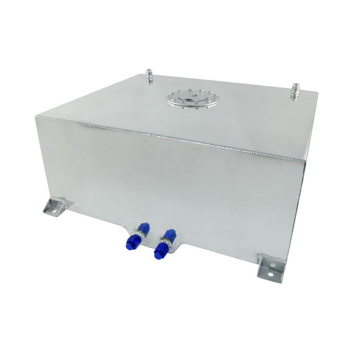 80 LITRE / 20 GALLON FUEL CELL POLISHED 3mm ALUMINIUM WITH BILLET CAP