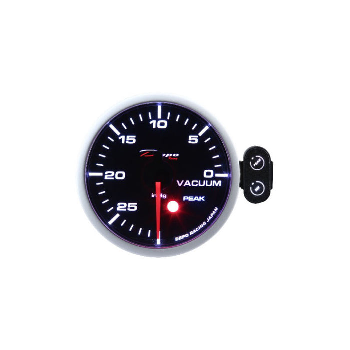 Depo Racing Peak Recall Vacuum Stepper Motor Gauge 52mm