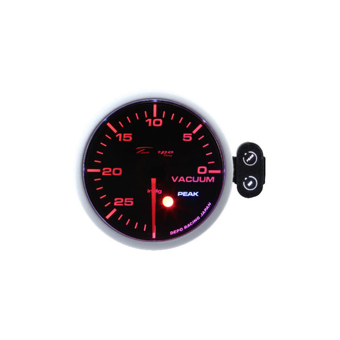 Depo Racing Peak Recall Vacuum Stepper Motor Gauge 52mm