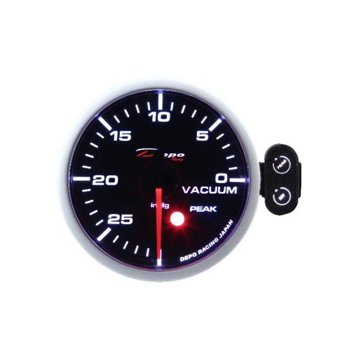 Depo Racing Peak Recall Vacuum Stepper Motor Gauge 60mm