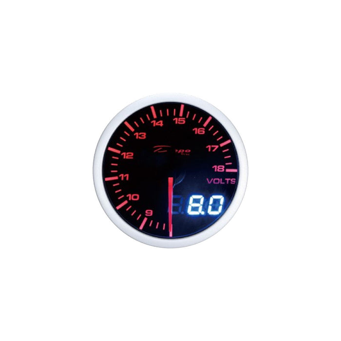 Depo Racing Dual View Voltmeter Stepper Motor Gauge 52mm