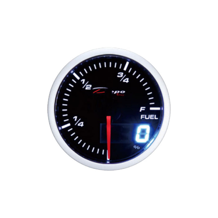 Depo Racing Dual View Fuel Level Stepper Motor Gauge 60mm