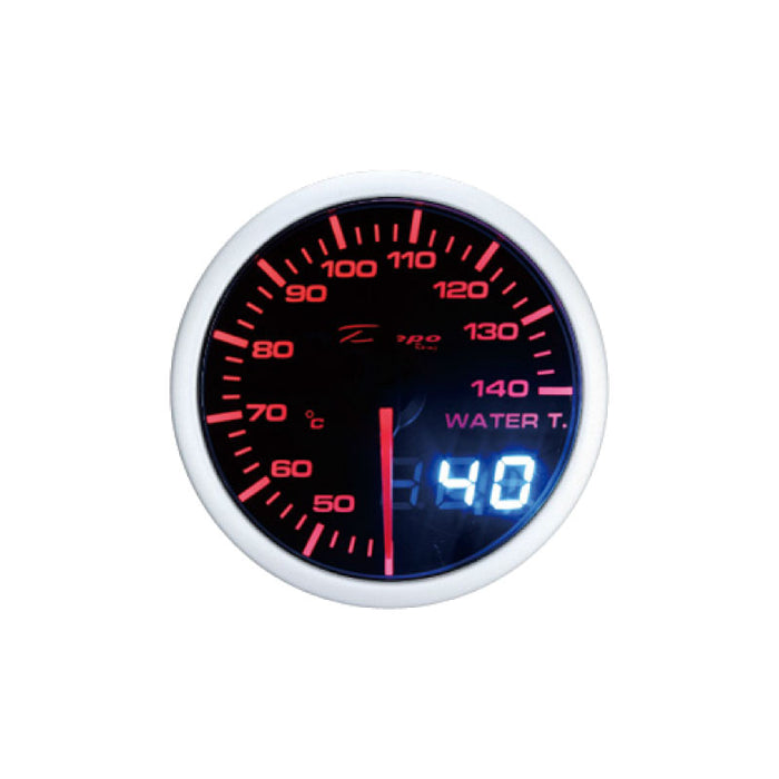 Depo Racing Dual View Water Temp Celsius Stepper Motor Gauge 60mm