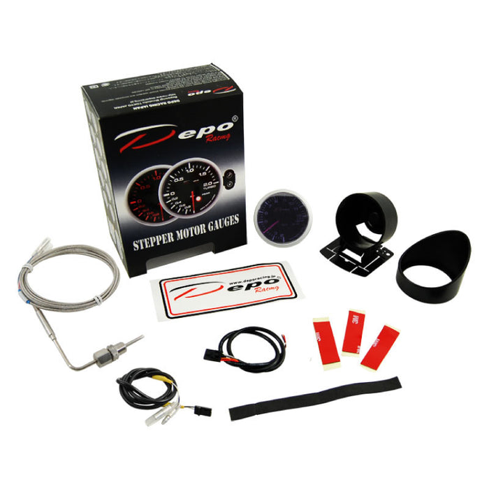 Depo Racing Gps Depo Racing Dual View Exhaust Gas Temp Celsius Stepper Motor Gauge 60m ...