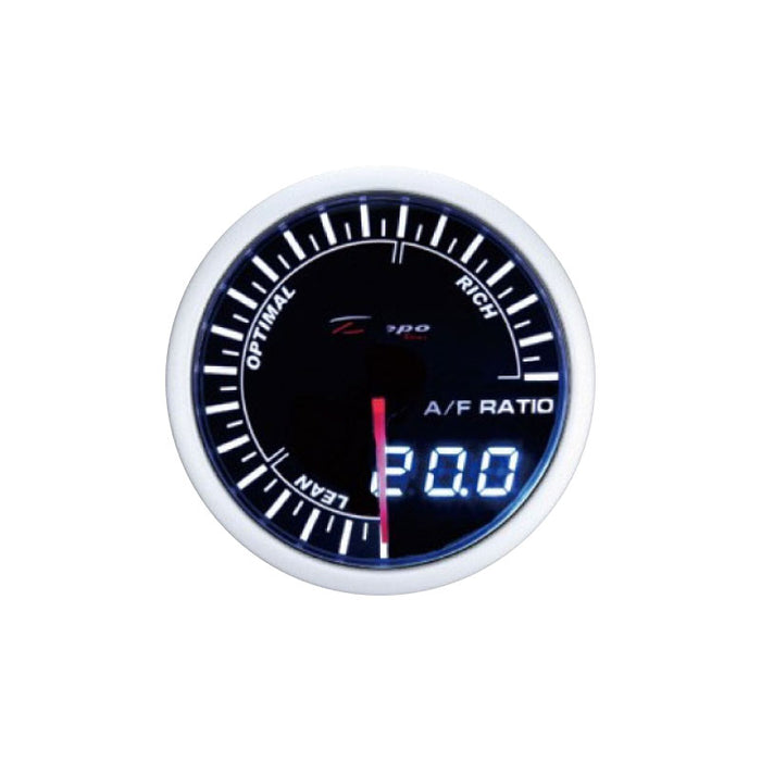 Depo Racing Dual View Air/Fuel Ratio Stepper Motor Gauge 60mm