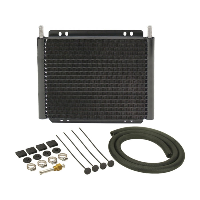 Derale 19 Row Series 8000 Plate & Fin Transmission Cooler Kit 13503