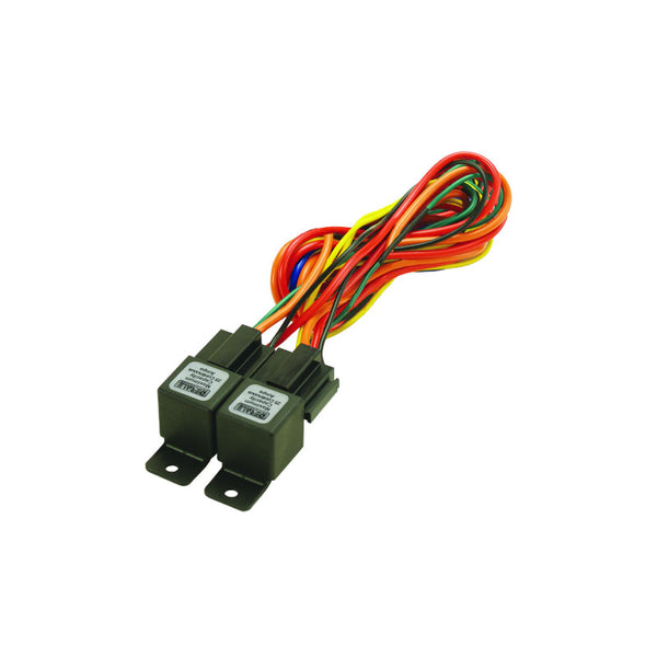 Derale 40/60 Amp Dual Relay Wire Harness Kit 16765 Australian Auto