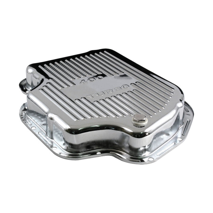 Chrome Steel GM TH400 Automatic Transmission Pan