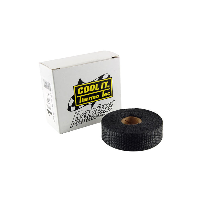 Thermo-Tec Black Graphite Exhaust Insulating Wrap 1 IN. Wide 15 FT. Roll 11153