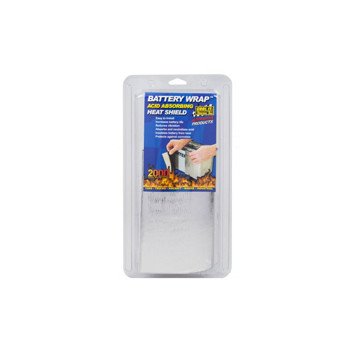 THERMO-TEC BATTERY WRAP ACID ABSORBING HEAT BARRIER 8 IN. x 40 IN. 13200